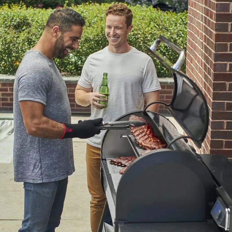 weber smokefire ex6 wood fired pellet grill – black weber smokefire ex6 wood fired pellet grill – black