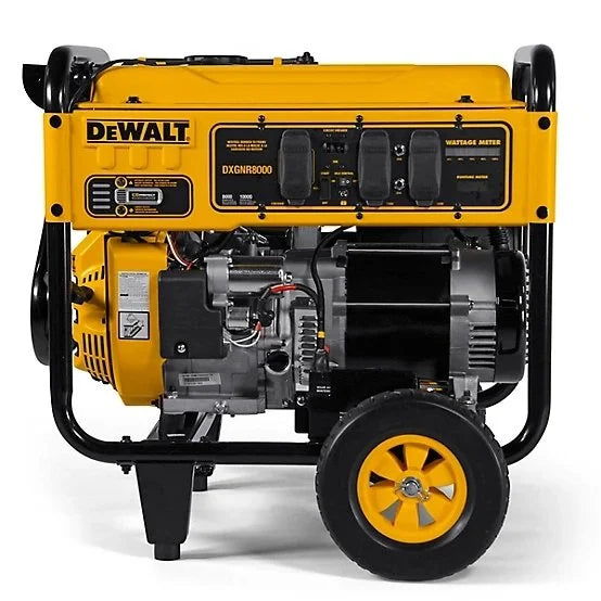 dewalt 8000 watt portables gas generators dxgnr8000 dewalt 8000 watt portables gas generators dxgnr8000