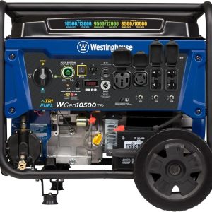 westinghouse 13,500 peak watt dual fuel portable generators.