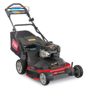 toro timemaster 30″ personal pace gas lawns mowers