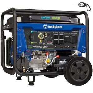 westinghouse 12,500/9,500 watt tri fuel portable efi generators.