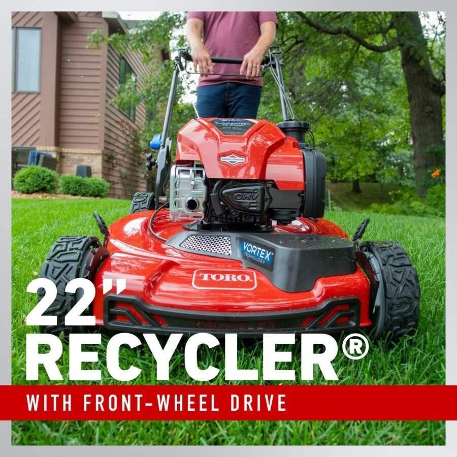 toro 22″ smartstow recycler self propelled gas lawn mower 21445 toro 22″ smartstow recycler self propelled gas lawn mower 21445