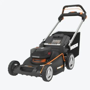 worx nitro wg760 40v 21″ cordless self propelled lawn mowers.
