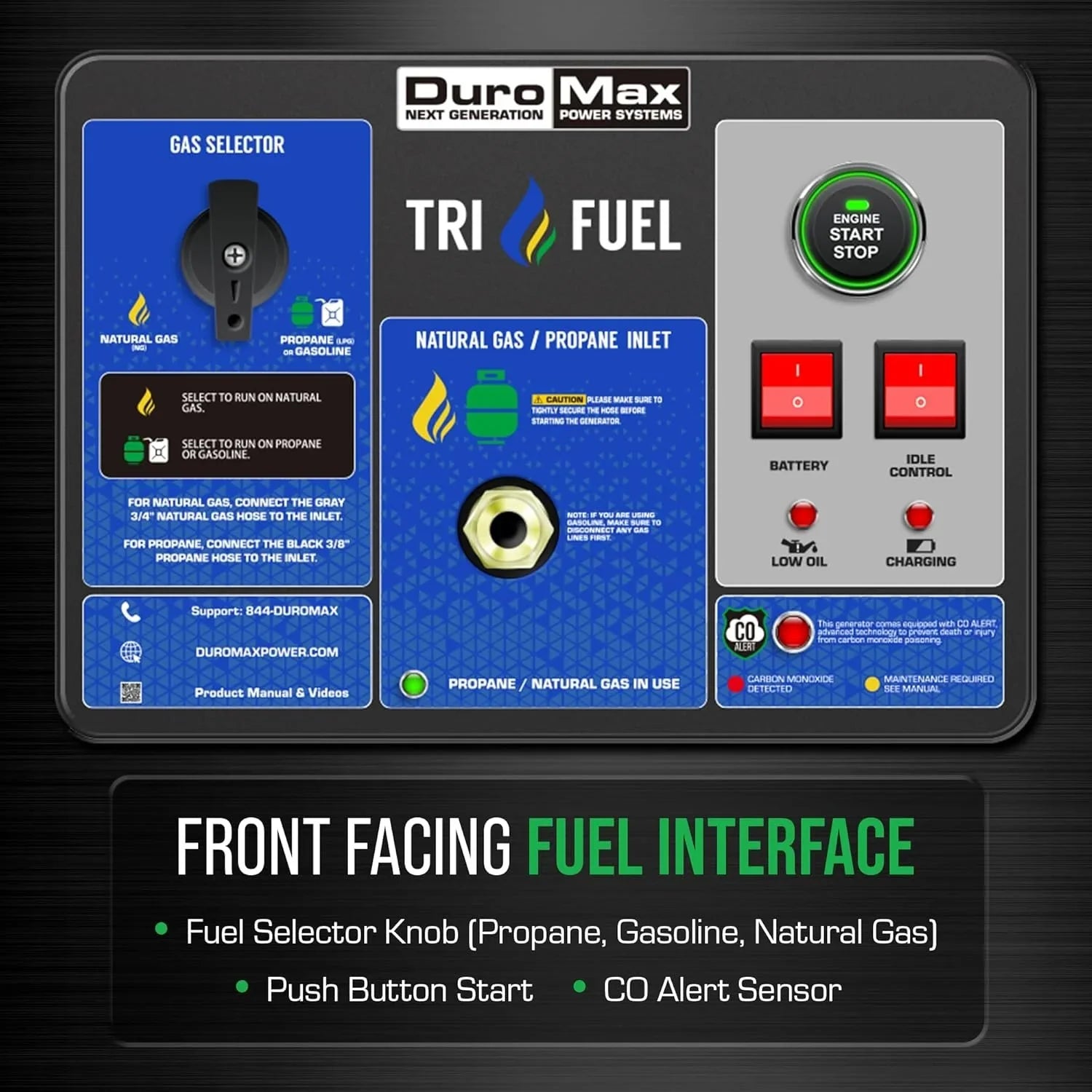 duromax 15,000 watt tri fuel portables generators xp15000hxt duromax 15,000 watt tri fuel portables generators xp15000hxt
