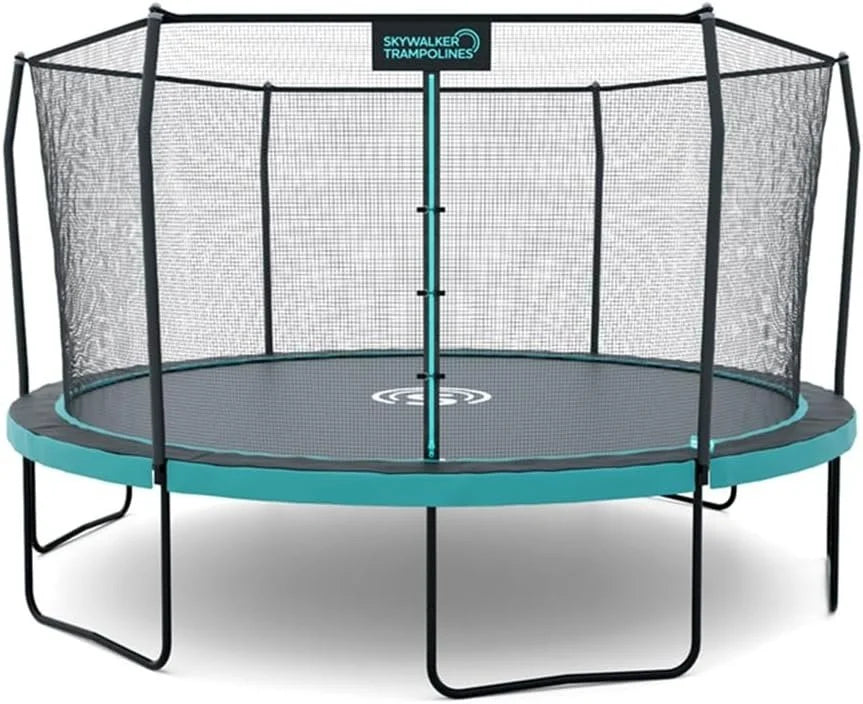 skywalker trampolines rectangle trampoline with enclosure skywalker trampolines rectangle trampoline with enclosure