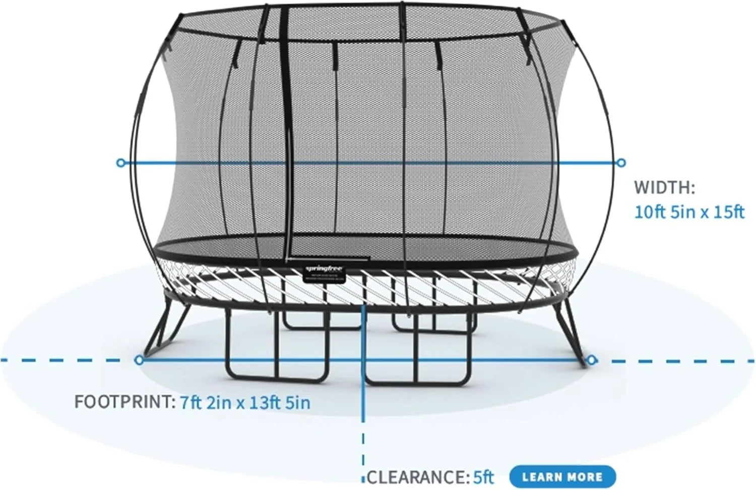 trampolines ireland springfree trampoline 8 x 13ft oval trampolines ireland springfree trampoline 8 x 13ft oval