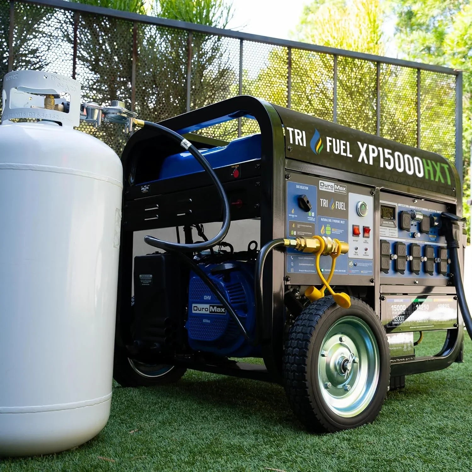 duromax 15,000 watt tri fuel portables generators xp15000hxt duromax 15,000 watt tri fuel portables generators xp15000hxt