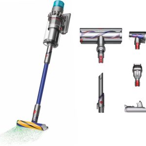 dyson gen5outsize cordless vacuum, 250aw, 3 power modes, up to 140 minutes,² xl bin, illumination reveals dust, hepa filtration, all floor types