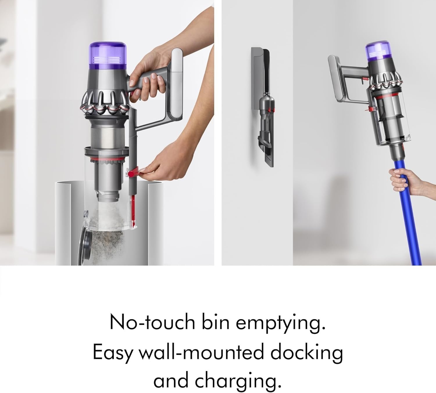 dyson v11 cordless stick vacuum, large, nickel/blue dyson v11 cordless stick vacuum, large, nickel/blue