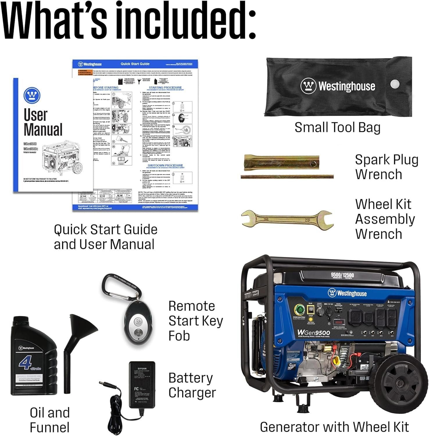 westinghouse 9500 peak watt home backup portable gas powered generator westinghouse 9500 peak watt home backup portable gas powered generator
