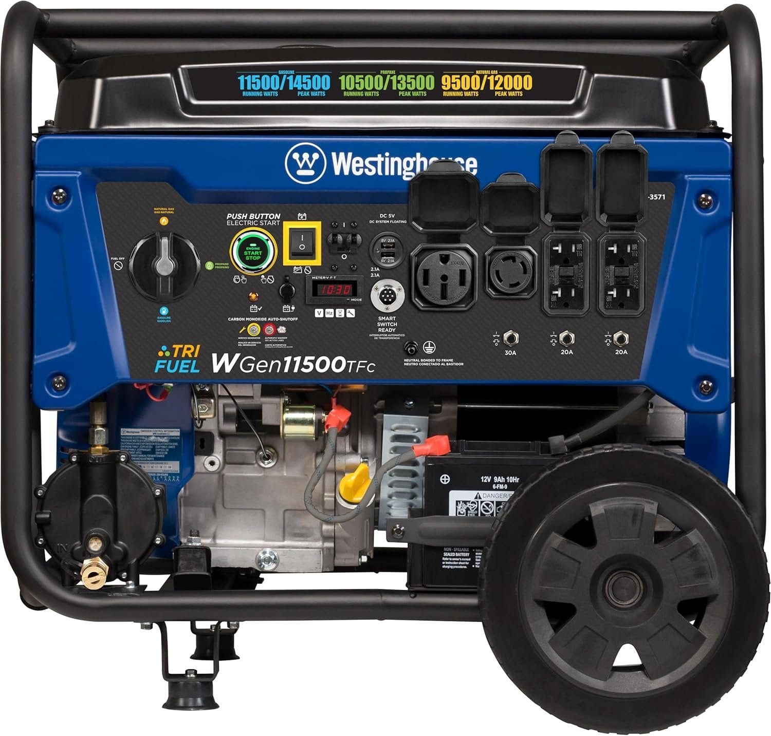 westinghouse 14,500 watt tri fuel portable generator westinghouse 14,500 watt tri fuel portable generator