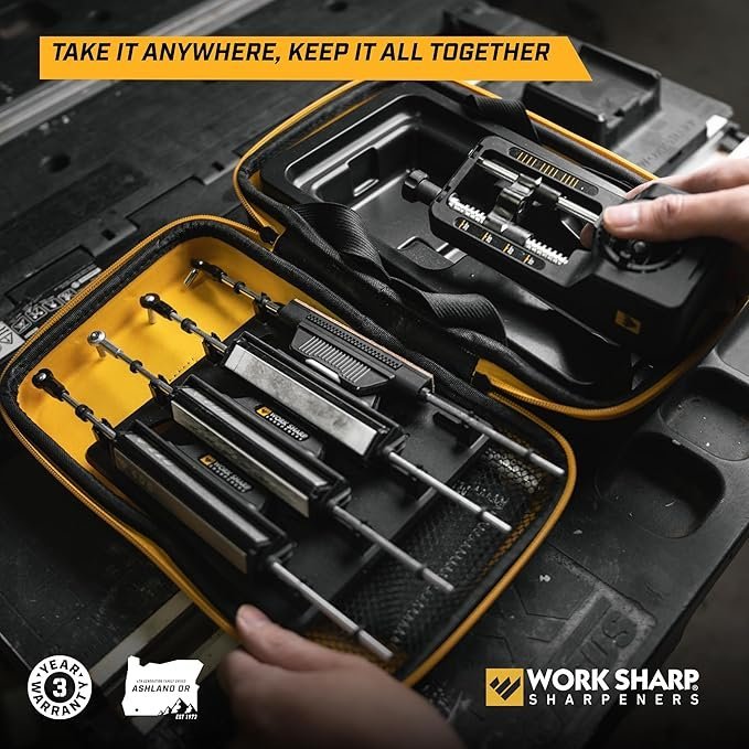work sharp precision adjust elite knife sharpener – adjustable knife sharpening system – for hunting, serrated & kitchen knives work sharp precision adjust elite knife sharpener – adjustable knife sharpening system – for hunting, serrated & kitchen knives