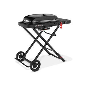 weber traveler portable gas grill stealth edition