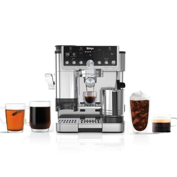 ninja luxe™ café pro 4 in 1 espresso drip coffee & cold brew maker with hot water dispenser ninja luxe™ café pro 4 in 1 espresso drip coffee & cold brew maker with hot water dispenser