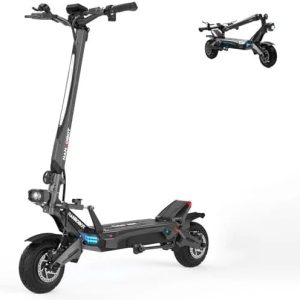 nanrobot electric scooter adults 50mph dual motor electric scooter with suspension 80miles range fast sports escooters folding 10″ off road tires 330lbs max loads complies with ul2272 certification