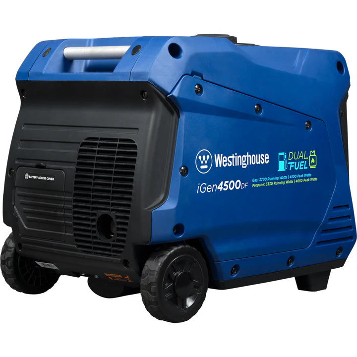westinghouse igen4500df 3700w dual fuel portable inverter generator westinghouse igen4500df 3700w dual fuel portable inverter generator