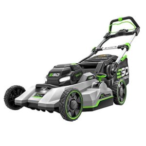 ego power+ 56v 21 inch self propelled cordless lawn mower with brushless motor and 7.5ah battery (model lm2135sp)