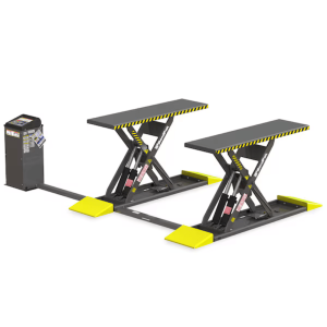 bendpak mds 6lp mid rise open center lift 6,000 lb. capacity / mid rise scissor lift / open center