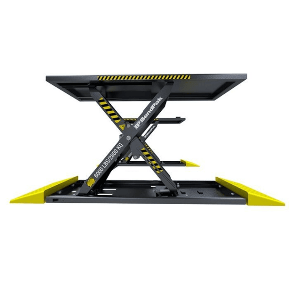bendpak mds 6lp mid rise open center lift 6,000 lb. capacity / mid rise scissor lift / open center bendpak mds 6lp mid rise open center lift 6,000 lb. capacity / mid rise scissor lift / open center