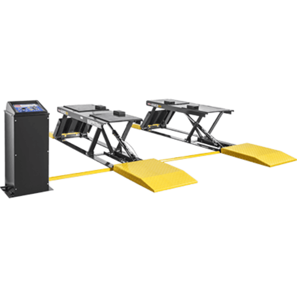 9,000 lb. capacity / low rise lift / open center / pit style 9,000 lb. capacity / low rise lift / open center / pit style