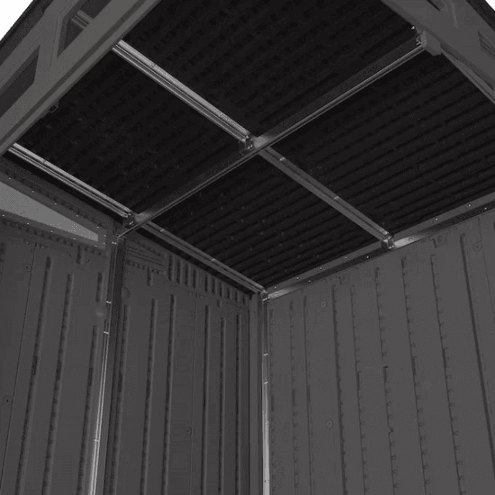 suncast 6 ft x 5 ft resin shed lean to resin storage shed (floor included) suncast 6 ft x 5 ft resin shed lean to resin storage shed (floor included)