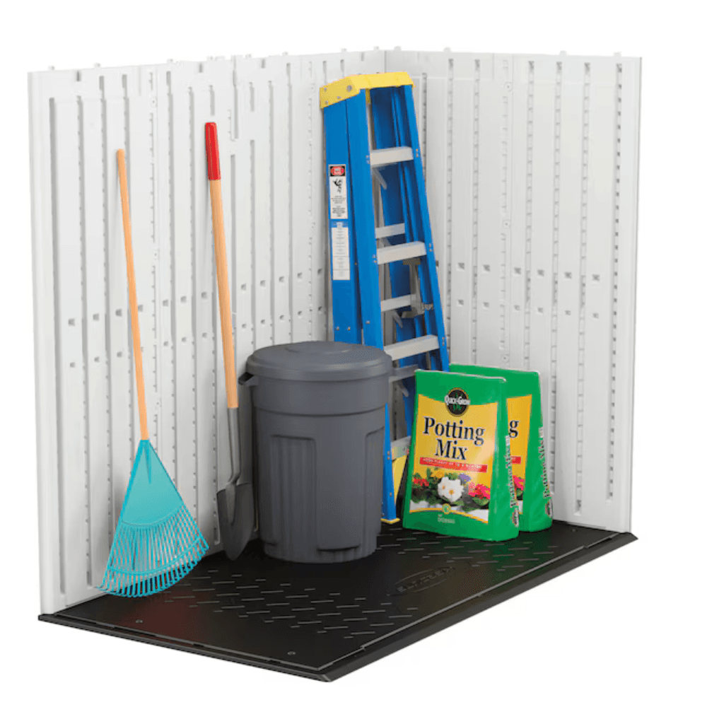 suncast 7 ft x 4 ft vista resin storage shed (floor included) suncast 7 ft x 4 ft vista resin storage shed (floor included)