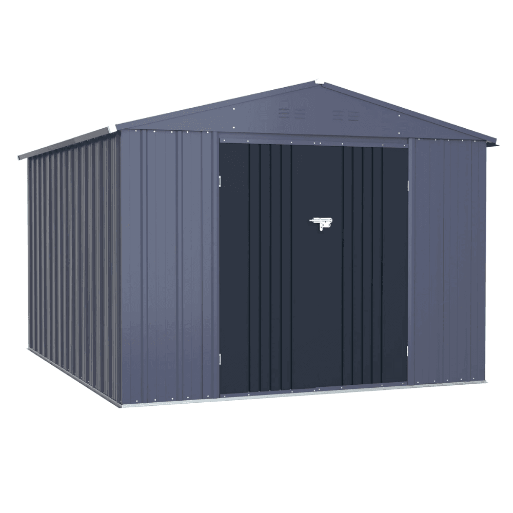 veikous 8 ft. x 12 ft. outdoor storage shed with lockable door and vents veikous 8 ft. x 12 ft. outdoor storage shed with lockable door and vents