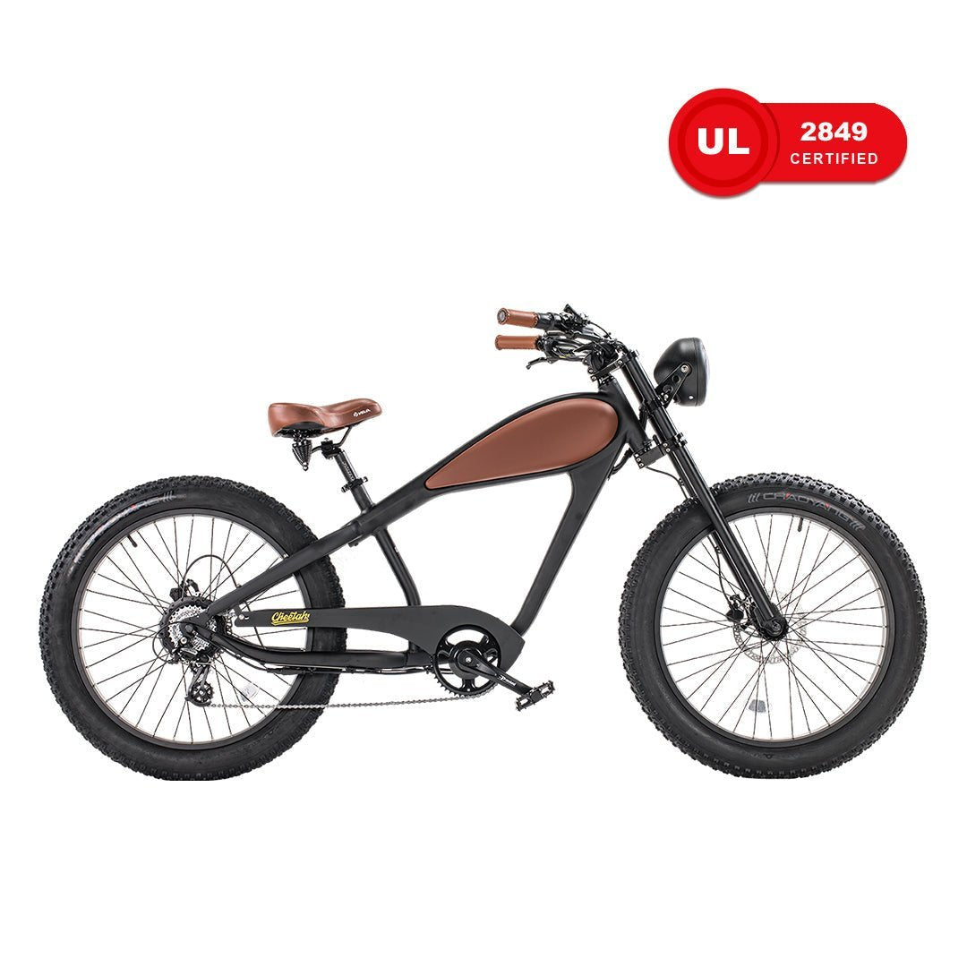 revi bikes cheetah 48v 750w hub motor fat tire electric cruiser bike revi bikes cheetah 48v 750w hub motor fat tire electric cruiser bike