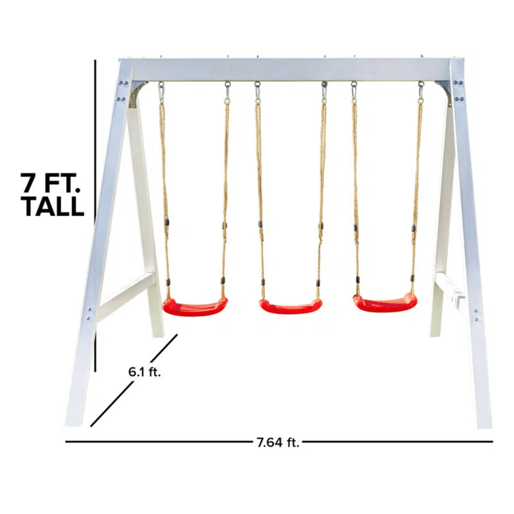 sports power vinyl covered wood swing set – classic & durable for outdoor fun sports power vinyl covered wood swing set – classic & durable for outdoor fun