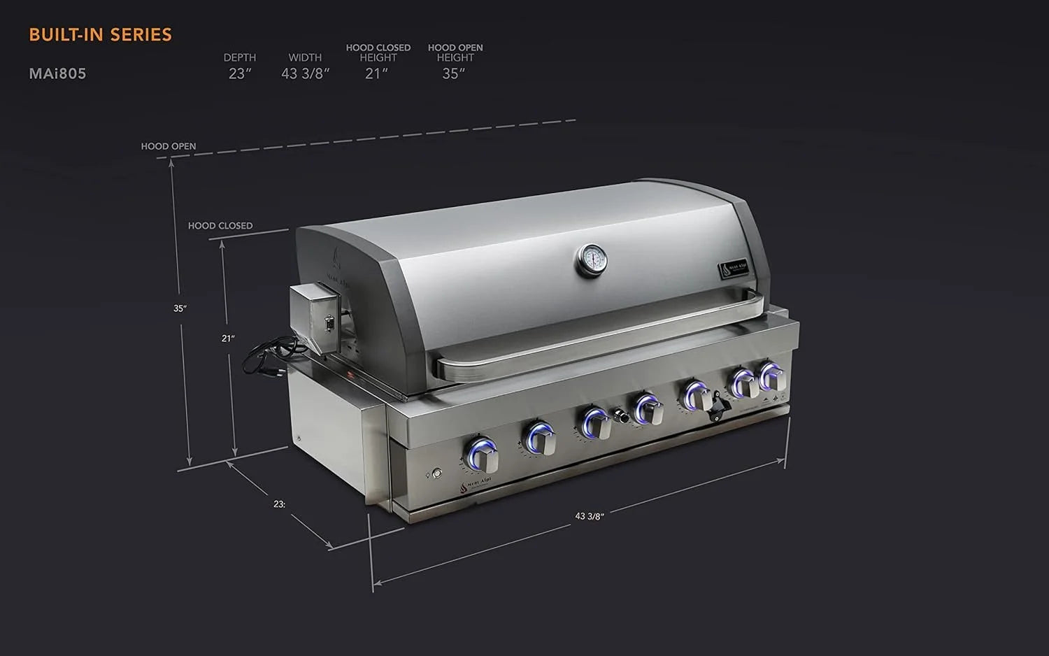 mont alpi 805 built in gas grills mont alpi 805 built in gas grills