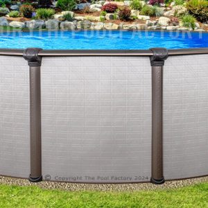 round melenia above ground pools