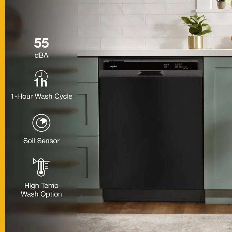 whirlpool wdf330pahb built in dishwasher – black whirlpool wdf330pahb built in dishwasher – black