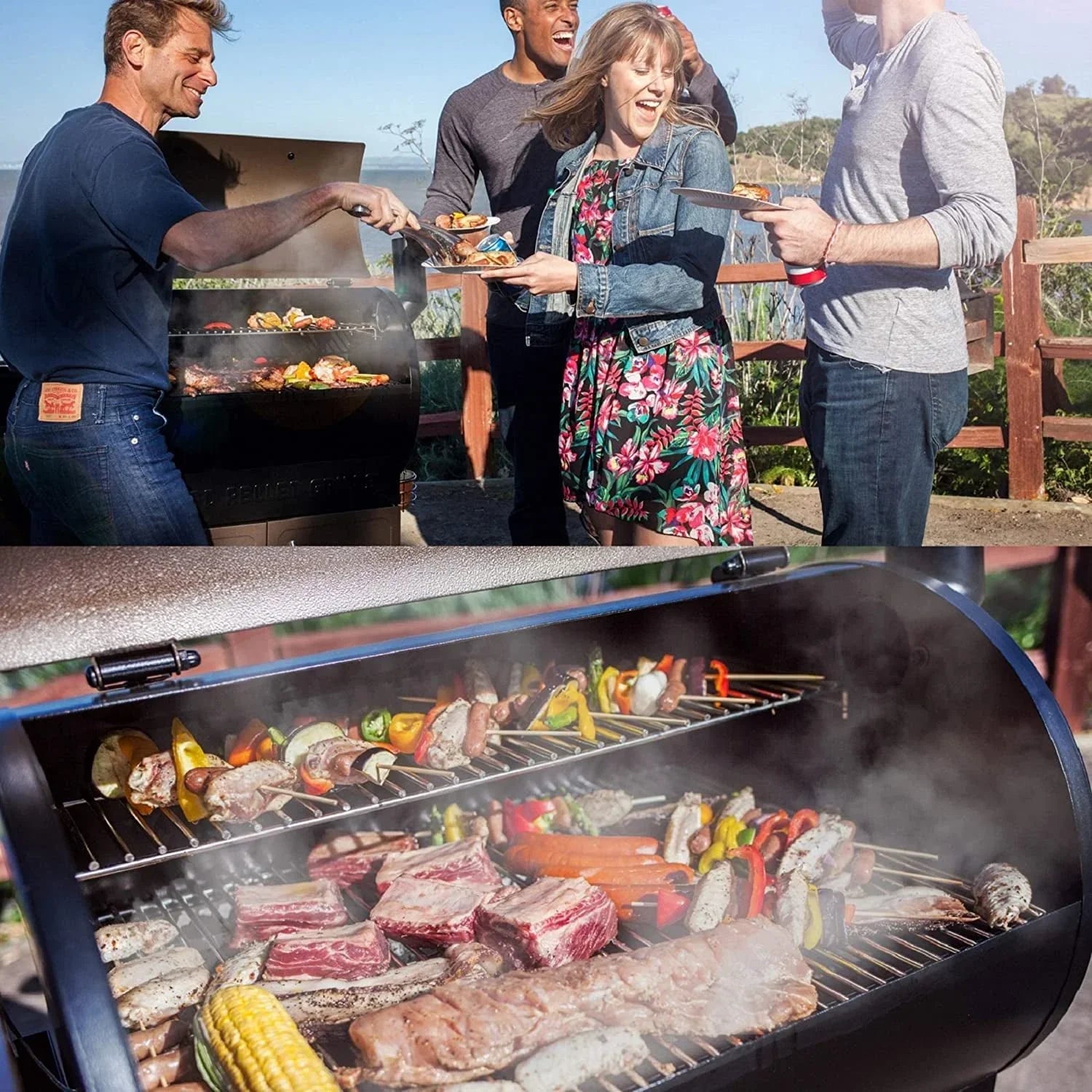 z grills wood pellet ultimate 8 in 1 smoker grills 1000e z grills wood pellet ultimate 8 in 1 smoker grills 1000e