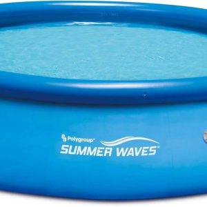 summer waves 15ft x 36in quick set inflatable outdoor above grounds